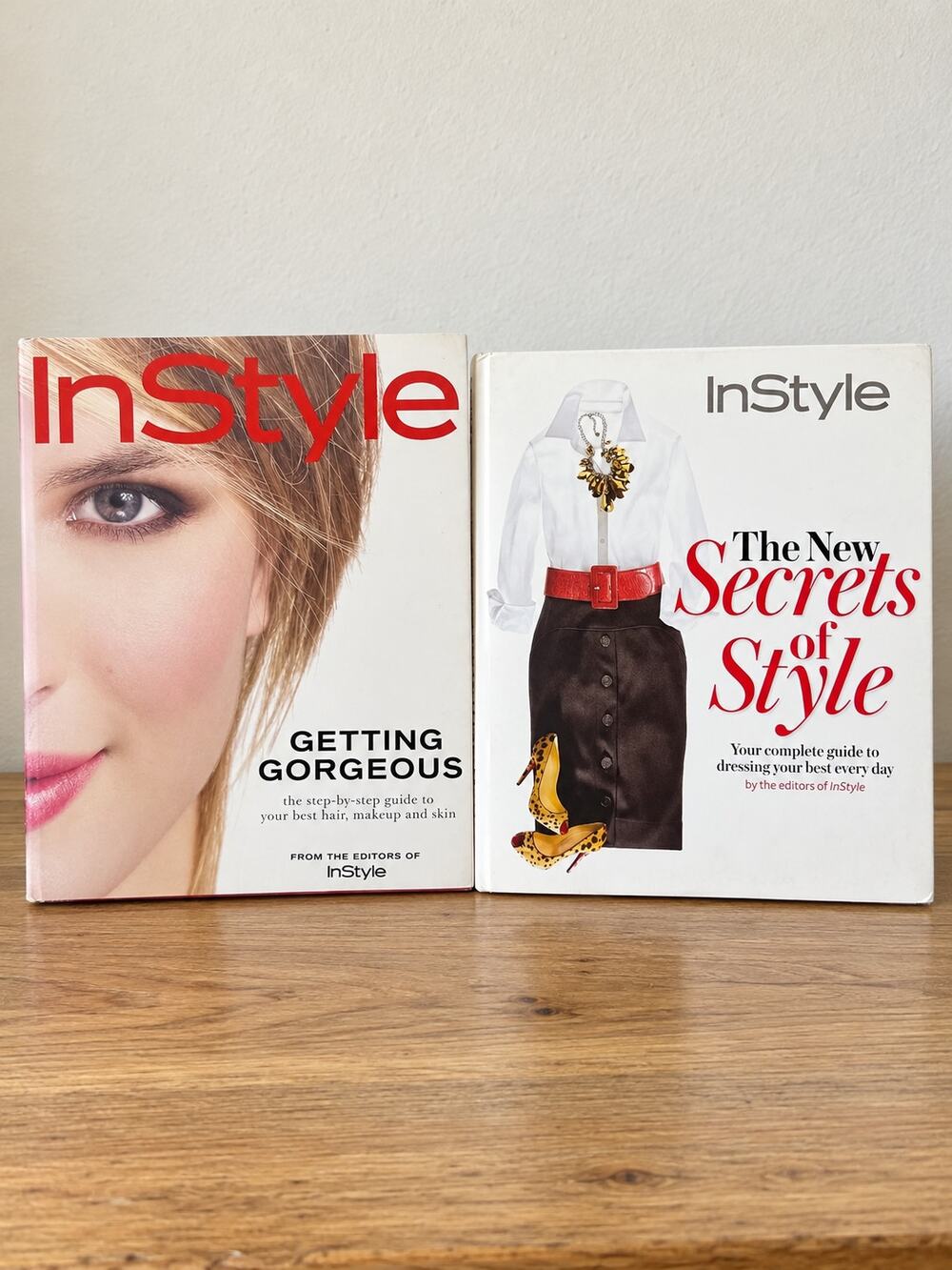 INSTYLE Getting Gorgeous & The New Secrets of Style Hardcover Book Set